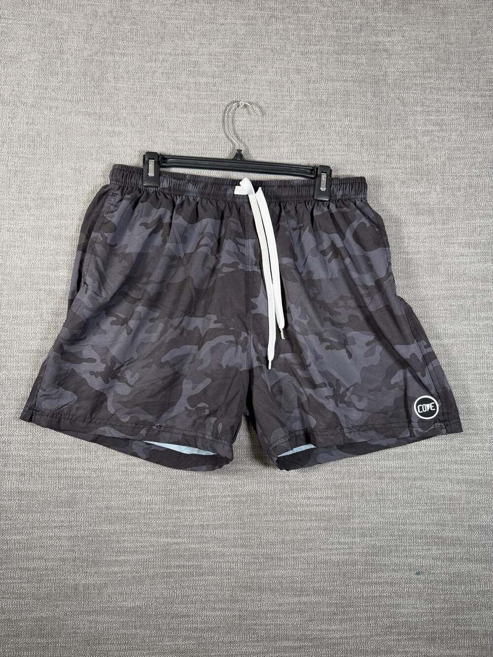Cove Black Camo Performance Shorts - Size 38